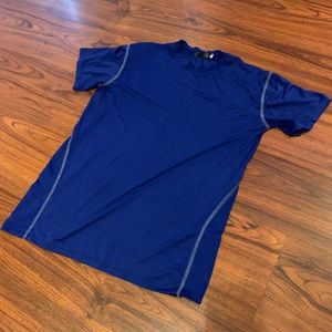 Men’s blue compression shirt xxl